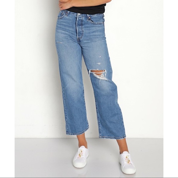 🔥🔥🔥NEW Levi's® Premium RIBCAGE STRAIGHT ANKLE JEANS - Picture 10 of 16